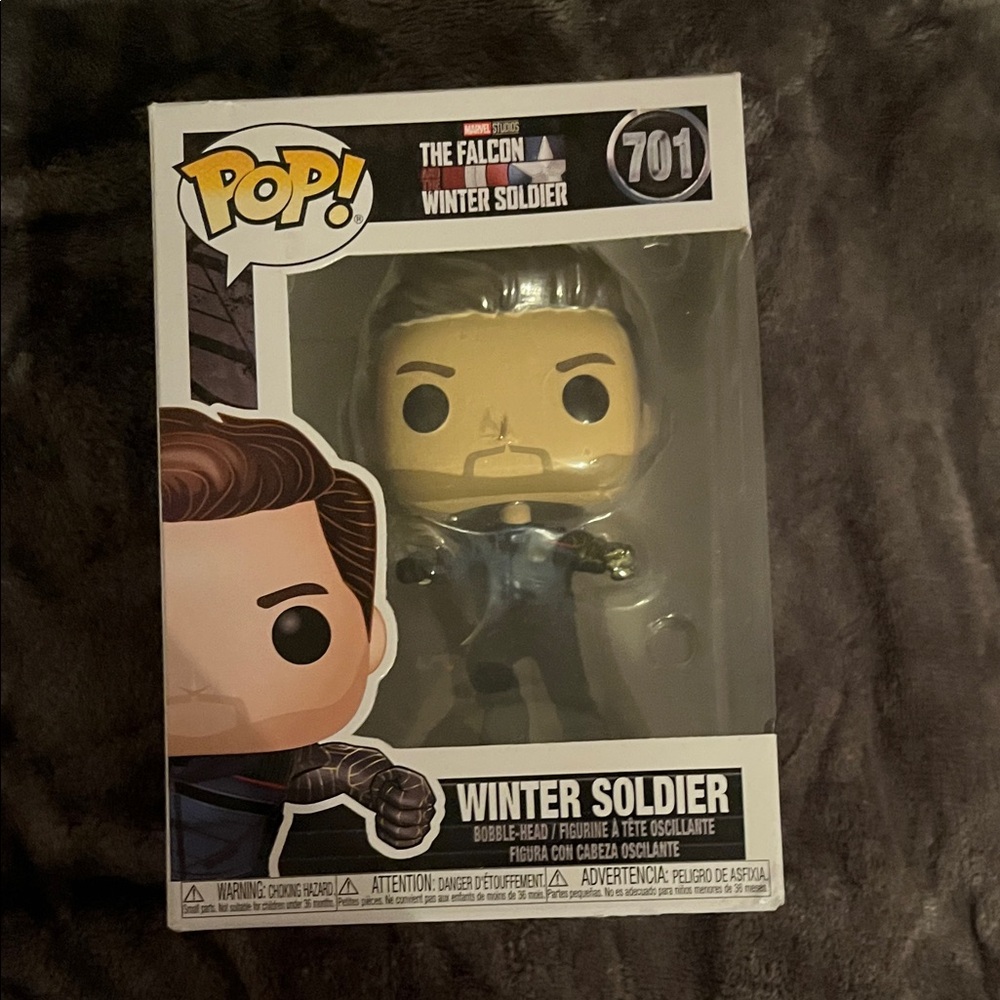 Funko Pop! Winter Soldier with Blue and Black Outfit